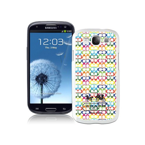 Coach Logo Multicolor Samsung Galaxy S3 9300 BGO | Women